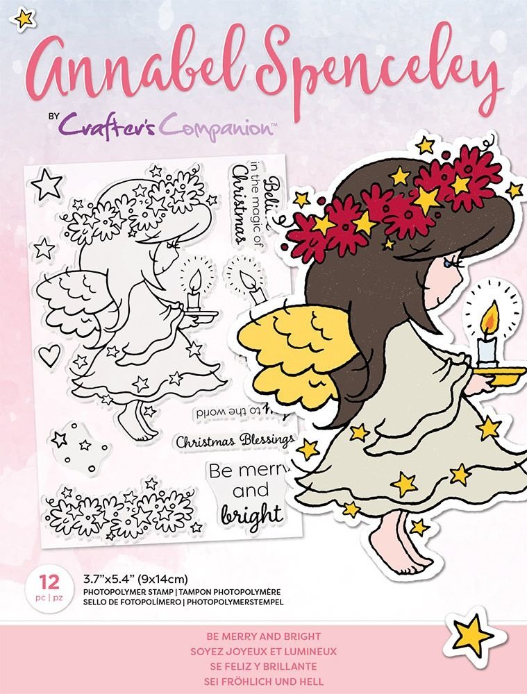 Crafter's Companion Annabel Spenceley Be Merry and Bright Stamps (AS-STP-BEMGHT) (OUTLET)