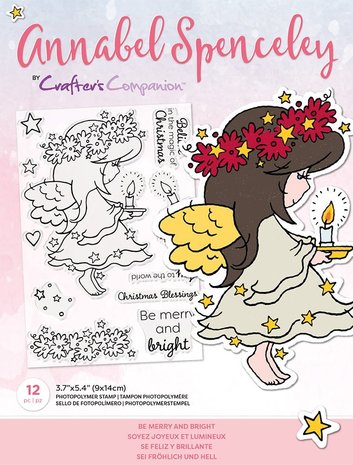 Crafter's Companion Annabel Spenceley Be Merry and Bright Stamps (AS-STP-BEMGHT) (OUTLET)