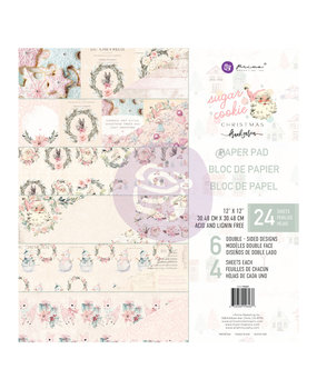 Prima Marketing Sugar Cookie Christmas 12x12 Inch Paper Pad (996437) (DISCONTINUED)
