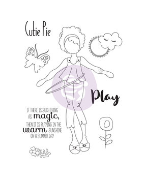 Prima Marketing Mandy Cling Stamps (913175) (DISCONTINUED)