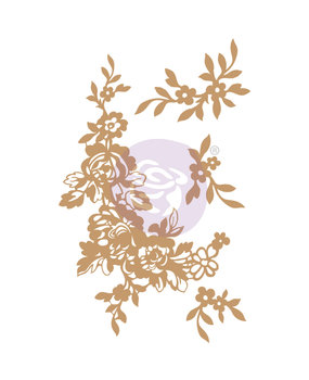Prima Marketing Beautiful Fleur Chipboard Diecut (647377) (DISCONTINUED) Prima Marketing Beautiful Fleur Chipboard Diecut (647377) (DISCONTINUED)