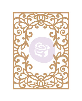 Prima Marketing Vine Frame Chipboard Diecut (647353) (DISCONTINUED)