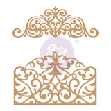Prima Marketing Flourish Gate Chipboard Diecut (647339) (DISCONTINUED)