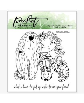 Picket Fence Studios Your Friend Dear Clear Stamps (D-101) (OUTLET)