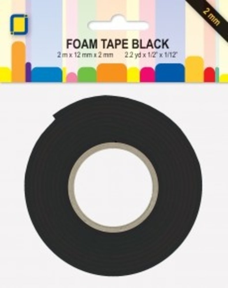 JEJE Produkt 3D Foam Tape Black 2mm (3.3022) JEJE Produkt 3D Foam Tape Black 2mm (3.3022)