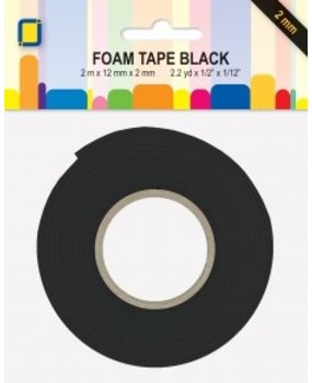 JEJE Produkt 3D Foam Tape Black 2mm (3.3022) JEJE Produkt 3D Foam Tape Black 2mm (3.3022)