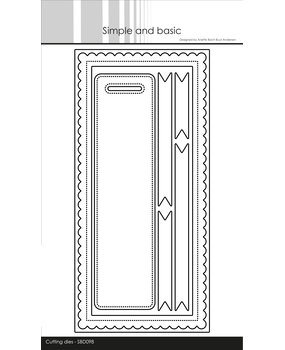 Simple and Basic Slim Card Dies (SBD098) (DISCONTINUED)