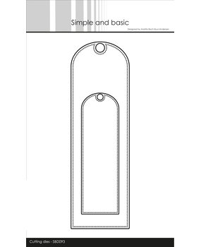 Simple and Basic Add-On Long Scallop Tag Dies (SBD093) (DISCONTINUED)