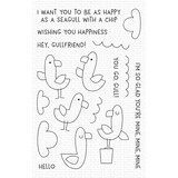 My Favorite Things Seaside Seagulls Clear Stamps (CS-499) (OUTLET)