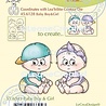 Leane Creatief LeCreaDesign® combi clear stamp Baby Boy & Girl (55.6043) (OUTLET)
