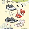 Leane Creatief LeCreaDesign® combi clear stamp Dancing shoes (OUTLET)