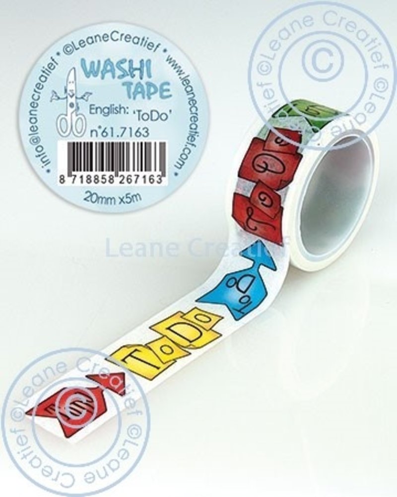 Leane Creatief Washi Tape To Do (61.7163) (OUTLET)