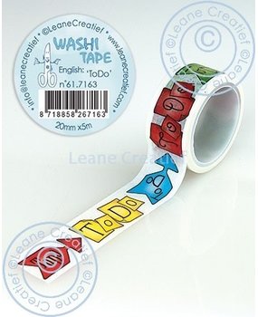 Leane Creatief Washi Tape To Do (61.7163) (DISCONTINUED)