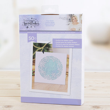 Crafter's Companion Glittering Snowflakes Faux Snow (S-GS-FSNOW) (OUTLET)