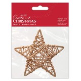 Papermania Create Christmas Rattan Star 100mm (PMA 174463) (DISCONTINUED)