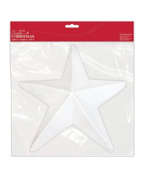 Papermania Create Christmas Make Your Own Polystyrene Star 270mm (PMA 827924) (DISCONTINUED)