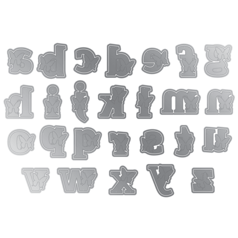Gemini Butterfly Alphabet Expressions Dies Lowercase Letters (GEM-MD-EXP-LOWE) (DISCONTINUED) Gemini Butterfly Alphabet Expressions Dies Lowercase Letters (GEM-MD-EXP-LOWE) (DISCONTINUED)