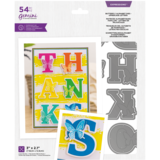 Gemini Butterfly Alphabet Expressions Dies Uppercase Letters (GEM-MD-EXP-UPPE) (DISCONTINUED)