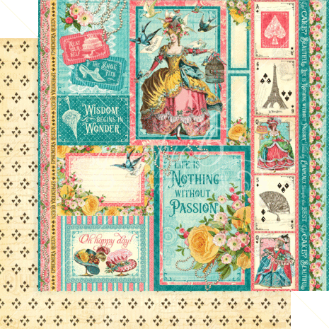Graphic 45 Ephemera Queen 12x12 Inch Collection Pack (4502104) (OUTLET) Graphic 45 Ephemera Queen 12x12 Inch Collection Pack (4502104) (OUTLET)
