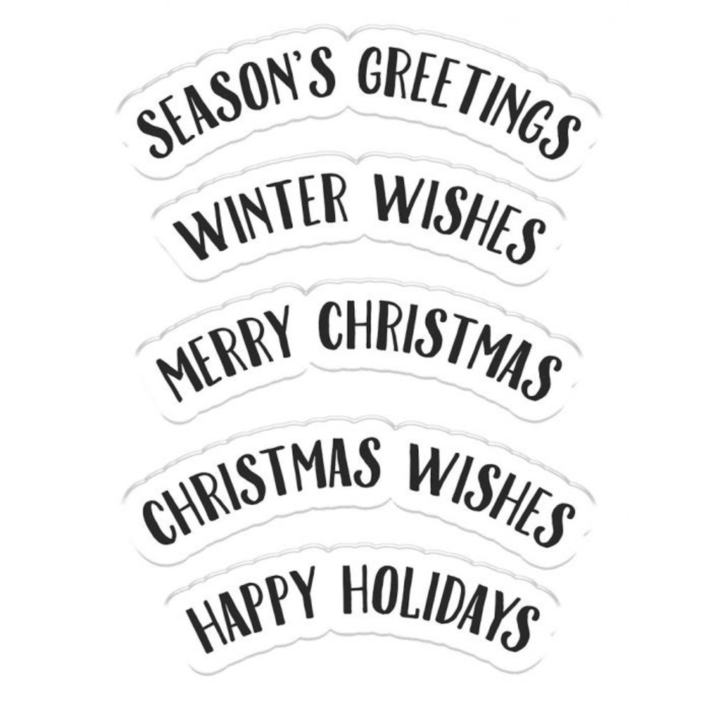 Gemini Festive Phrases Stamp & Die (GEM-STD-FEPH) (OUTLET)