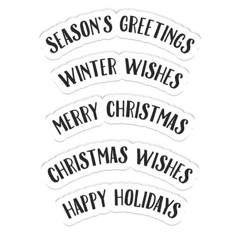 Gemini Festive Phrases Stamp & Die (GEM-STD-FEPH) (OUTLET)