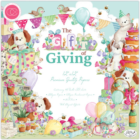 Craft Consortium The Gift of Giving 12x12 Inch Paper Pad (CCPPAD019) (DISCONTINUED)