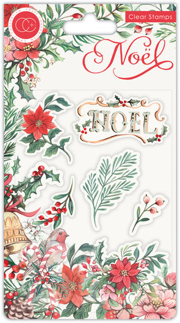 Craft Consortium Noel Clear Stamps Flora (CCSTMP046) (DISCONTINUED)