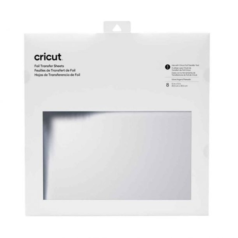 Cricut Foil Transfer Sheets 30x30cm Silver (8pcs) (2008719) (DISCONTINUED)