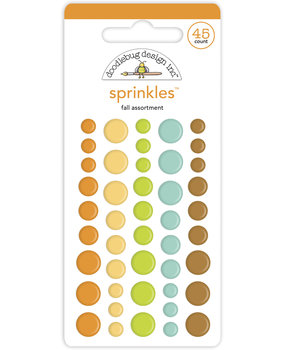 Doodlebug Design Fall Assortment Sprinkles (45pcs) (6932) (DISCONTINUED)
