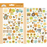 Doodlebug Design Pumpkin Spice Mini Icons Stickers (6969) (DISCONTINUED)