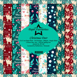Paper Favourites Christmas Deer 6x6 Inch Paper Pack (PF148) (DISCONTINUED)