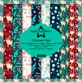 Paper Favourites Christmas Deer 12x12 Inch Paper Pack (PF348) (DISCONTINUED)
