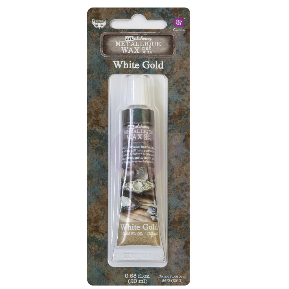 Finnabair Art Alchemy Metallique Wax White Gold (964016) Finnabair Art Alchemy Metallique Wax White Gold (964016)