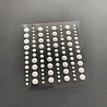 Simple and Basic Adhesive Enamel Dots Soft White (96pcs) (SBA001)