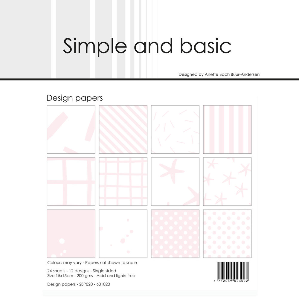 Simple and Basic Baby Rose 6x6 Inch Paper Pack (SBP020) (DISCONTINUED) Simple and Basic Baby Rose 6x6 Inch Paper Pack (SBP020) (DISCONTINUED)
