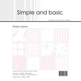 Simple and Basic Baby Rose 6x6 Inch Paper Pack (SBP020) (DISCONTINUED)
