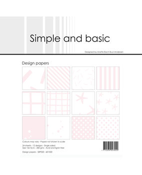 Simple and Basic Baby Rose 6x6 Inch Paper Pack (SBP020) (DISCONTINUED) Simple and Basic Baby Rose 6x6 Inch Paper Pack (SBP020) (DISCONTINUED)