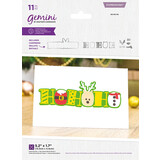 Gemini Ho Ho Ho Layerable Sentiments Christmas Expressions Dies (GEM-MD-LSCHHH) (DISCONTINUED)