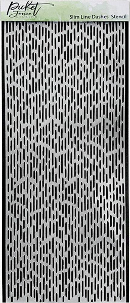 Picket Fence Studios Slim Line Dashes Stencil (SC-198) (OUTLET) Picket Fence Studios Slim Line Dashes Stencil (SC-198) (OUTLET)