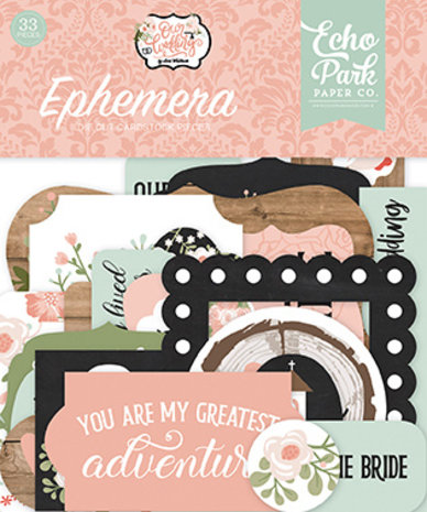 Echo Park Our Wedding Ephemera (OW224024) (OUTLET)