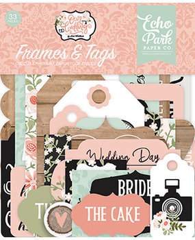 Echo Park Our Wedding Frames & Tags (OW224025) (OUTLET)
