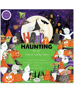 Craft Consortium Happy Haunting 12x12 Inch Paper Pad (CCPPAD022) (DISCONTINUED)