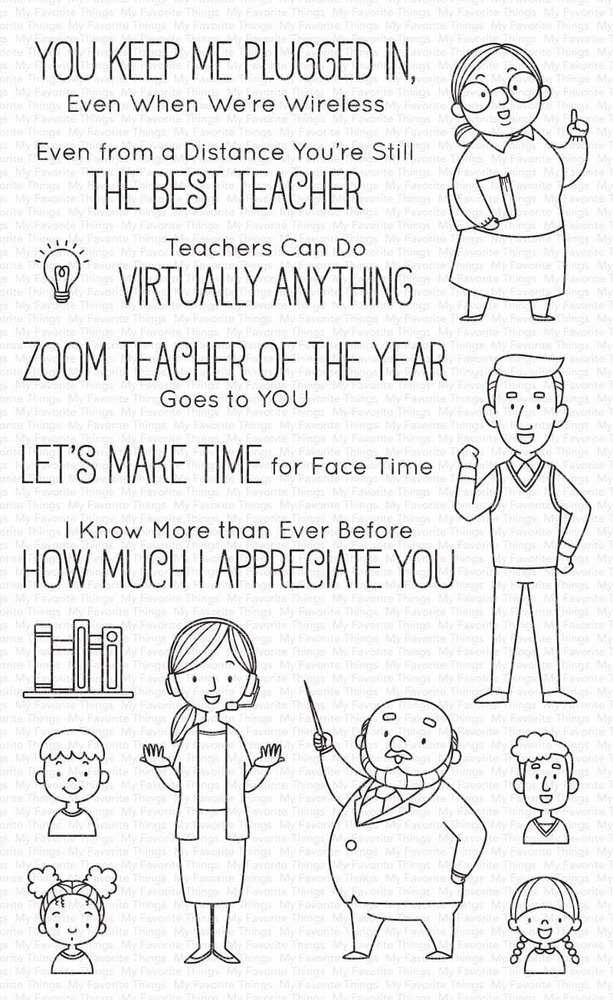 My Favorite Things Virtually the Best Clear Stamps (BB-112) (OUTLET)