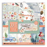 Stamperia Gratitude 12x12 Inch Paper Pack (SBBXLB09) (DISCONTINUED)
