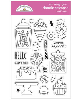 Doodlebug Design Sweet Treats Doodle Stamps (6974) (DISCONTINUED)