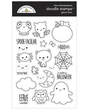 Doodlebug Design Ghost Town Doodle Stamps (6976) (OUTLET)