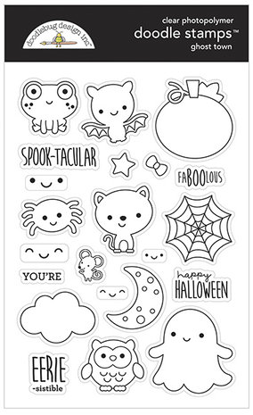 Doodlebug Design Ghost Town Doodle Stamps (6976) (DISCONTINUED) Doodlebug Design Ghost Town Doodle Stamps (6976) (DISCONTINUED)