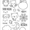 Doodlebug Design Ghost Town Doodle Stamps (6976) (OUTLET)