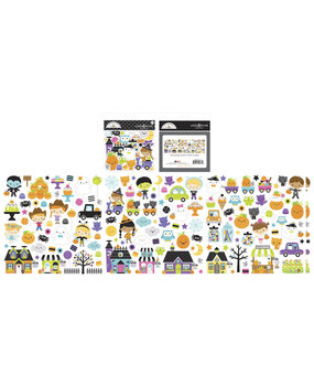 Doodlebug Design Ghost Town Odds & Ends (144pcs) (6987) (DISCONTINUED)