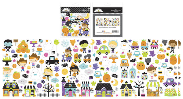 Doodlebug Design Ghost Town Odds & Ends (144pcs) (6987) (DISCONTINUED) Doodlebug Design Ghost Town Odds & Ends (144pcs) (6987) (DISCONTINUED)